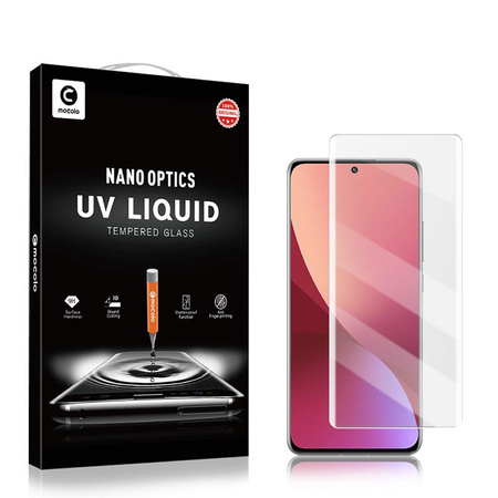 Mocolo 3D UV Glass - Teljes képernyő UV védőüveg Xiaomi 12 Pro-hoz