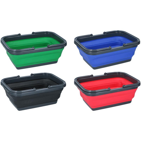 Dunlop - Folding basket with handles (Green)