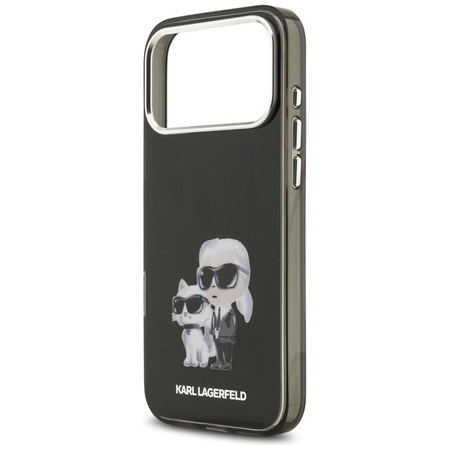 ETUI DO IPHONE 17 PRO MAX do MAGSAFE KARL LAGERFELD ORYGINALNE CZARNE MODNE