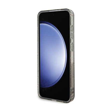 Karl Lagerfeld IML Glitter Karl & Choupette - Case for Samsung Galaxy S24+ (black)