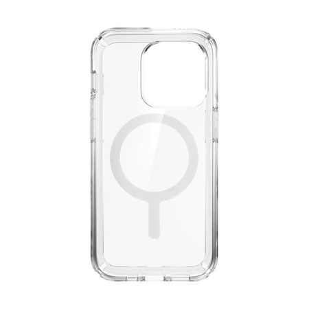 Speck Gemshell + MagSafe - Hülle für iPhone 14 Pro mit MICROBAN halb (Klar)
