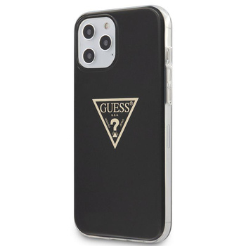 Guess Metallic Triange - iPhone 12 Pro Max Case (black)