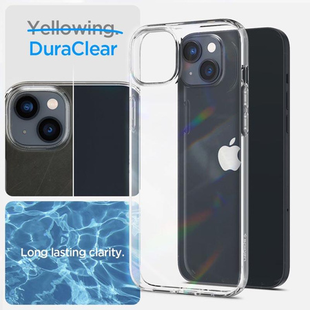 Spigen Crystal Pack - tok szett + 2 x üveg iPhone 14 készülékhez (átlátszó)
