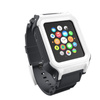 Incipio Octane Strap - Bracelet blindé pour Apple Watch, boîtier 38/40/41 mm (blanc/gris)