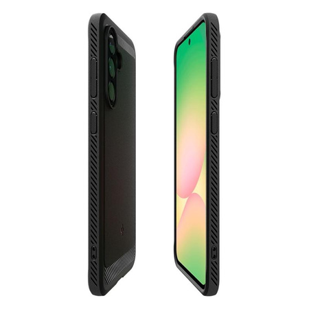 Spigen Rugged Armor - Gehäuse für Samsung Galaxy A56 5G (Mattschwarz)