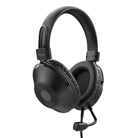 Trust HS-250 - Ecouteurs intra-auriculaires filaires avec microphone (noir)