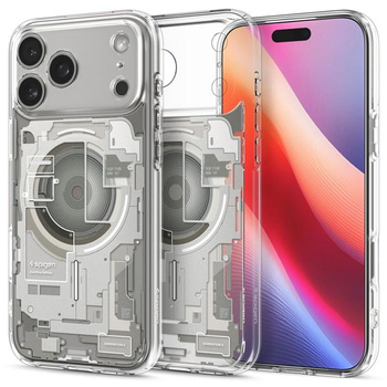 ETUI DO IPHONE 17 PRO do MAGSAFE SPIGEN ULTRA HYBRID ORYGINALNE BEZBARWNE