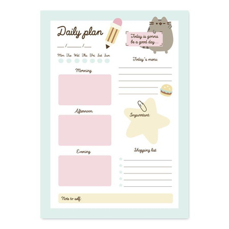 Pusheen - Agenda journalier de la collection Foodie 54 pages