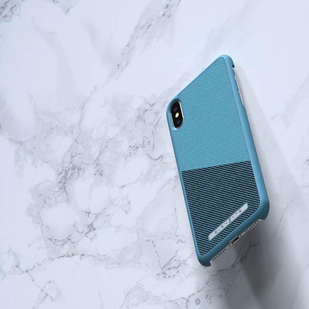 Nordic Elements Saeson Freja - Anyag tok iPhone Xs Max (Petrol)
