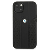BMW Leder Tasche Curve Perforate HC - iPhone 13 (schwarz)
