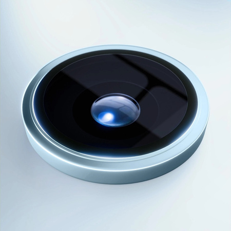 3mk HARDY Lens Protection Pro - Sklo na objektiv fotoaparátu iPhone 17 Pro / iPhone 17 Pro Max (Ocean Blue)