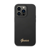 Guess Silicone Vintage - iPhone 14 Pro Max Tasche (schwarz)