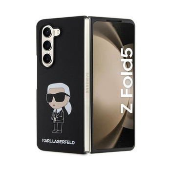 Karl Lagerfeld Silicone Ikonik - Etui Samsung Z Fold 5 (noir)