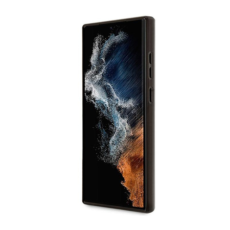 Karl Lagerfeld IML NFT Ikonik - Hülle für Samsung Galaxy S23 Ultra (Schwarz)