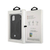 BMW Leather Perforate Sides - Case for iPhone 12 / iPhone 12 Pro (Black)