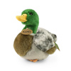 Plush Realistic Mascot Duck Crossbones 20 cm Eco-Friendly Rappa