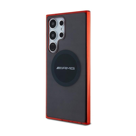 AMG Transparent Bicolor MagSafe - Samsung Galaxy S24 Ultra Tasche (schwarz)