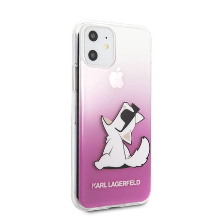 Karl Lagerfeld Choupette Fun-Sonnenbrille - iPhone 11 Etui (rosa)