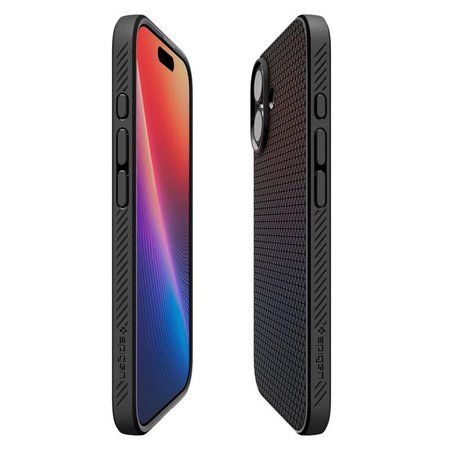 Spigen Liquid Air - Pouzdro pro iPhone 17 (Matte Black)