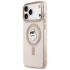 ETUI DO IPHONE 17 PRO MAX do MAGSAFE KARL LAGERFELD ORYGINALNE RÓŻOWE CASE