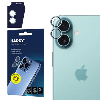 3mk HARDY Lens Protection Pro - Kameraschutzglas für iPhone 17 (Light Green)