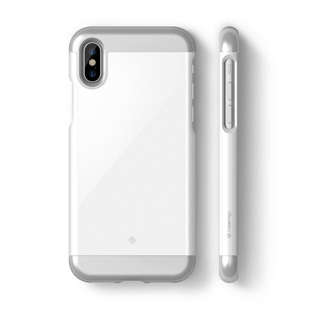 Pouzdro Caseology Savoy - pouzdro pro iPhone Xs / X (bílé)