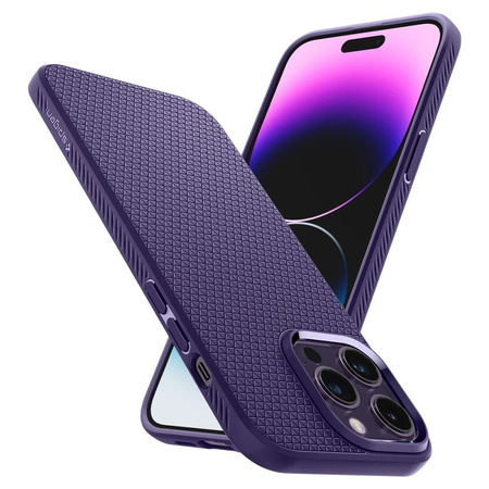 Spigen Liquid Air - pouzdro pro iPhone 14 Pro (fialové)
