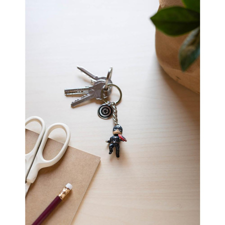 Marvel - 3D Captain America keychain