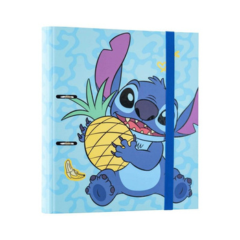 Disney Stitch - classeur A4 de la collection Tropical (2 anneaux, élastique)