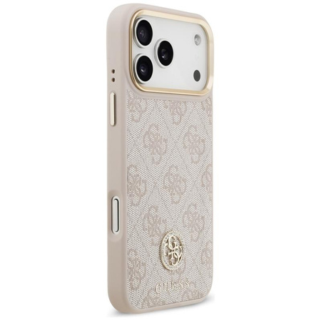 ETUI DO IPHONE 17 PRO MAX do MAGSAFE GUESS RÓŻOWE ORYGINALNE ELEGANCKIE