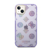 Guess Peony Glitter Tasche - iPhone 14 Tasche (Flieder)
