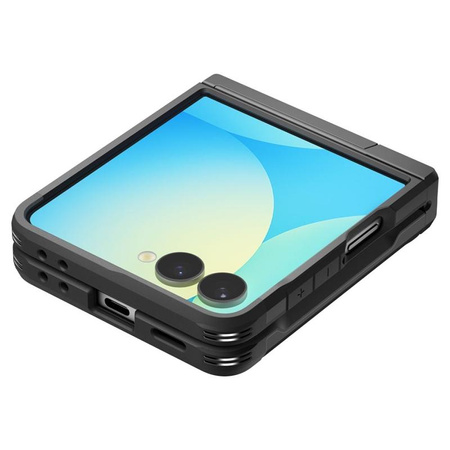 ETUI MAGSAFE SPIGEN DO GALAXY Z FLIP 7, Czarne, Wytrzymałe, Premium Case