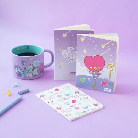 BT21 - Set mit 3 A6-Notizbüchern von TATA