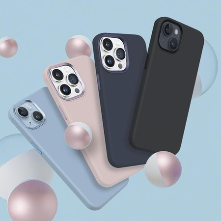 Crong Color Cover LUX Magnetic - pouzdro pro iPhone 15 Pro Max MagSafe (námořnická modrá)