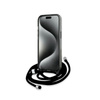 Karl Lagerfeld IML Crossbody Monogram Karl & Choupette Head MagSafe Case - iPhone 15 / 14 / 13 Case (noir)
