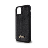 Guess Sequin Script Metal - iPhone 11 tok (fekete)