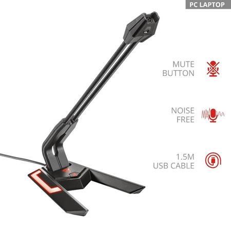 Trust GXT 210 Scorp - USB microphone (Black)