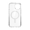 Speck Presidio Perfect-Clear + MagSafe - pouzdro pro iPhone 14 / iPhone 13 s povrchovou úpravou MICROBAN (čiré)