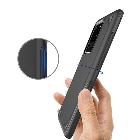 Crong Defender Case - Samsung Galaxy S20 Case (black)