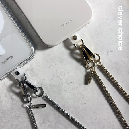 Crong Phone Crossbody - Řemínek na telefon (Gold Link)