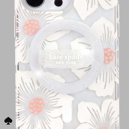 Kate Spade New York Magnetický držák na prst - MagSafe (The Sparkle Silver)