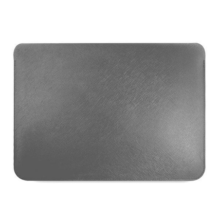 Karl Lagerfeld Saffiano Ikonik Sleeve - pouzdro na 14" notebook (Stříbrná)