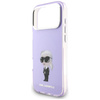 Karl Lagerfeld IML Aquarelle Karl & Choupette & Logo MagSafe - Case iPhone 17 Pro Max (Purple)