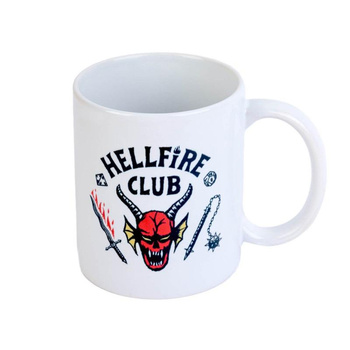 Stranger Things - Mug en céramique dans un coffret cadeau 350 ml (Hellfire Club)