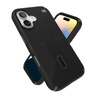 Speck Presidio2 Grip ClickLock & MagSafe - iPhone 16 Tasche (Schwarz / Schiefergrau / Weiß)