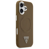 Guess Triangle Logo MagSafe - Case iPhone 17 (Brown)