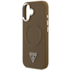 Guess Triangle Logo MagSafe - Case iPhone 17 (Brown)