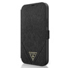 Guess Booktype Saffiano V - Coque iPhone 12 Pro Max (noir)