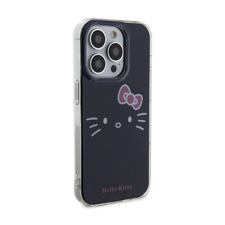Hello Kitty IML Kitty Face - iPhone 15 Pro Max tok (fekete)