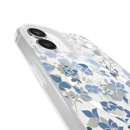 Kate Spade New York Protective Gems MagSafe - iPhone 16 Plus Case (Flowerbed Blue)